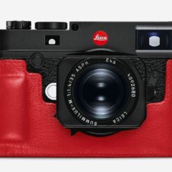 ライカ M10用 レザー プロテクター レッド