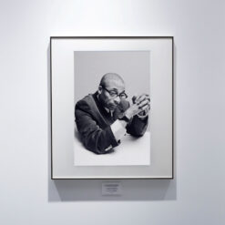 USA. NYC. Filmmaker Spike LEE. by Christopher Anderson / クリストファー・アンダーソン