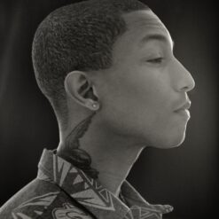 Alternative view of USA. NYC. Singer-Songwriter, Producer and Designer PHARRELL. by Christopher Anderson / クリストファー・アンダーソン