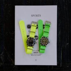 Alternative view of NEON COLOR STRAP 20MM FOR ROLEX SPORTS MODEL