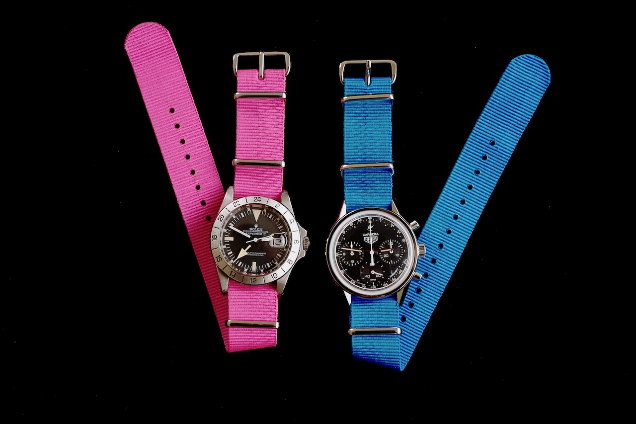 Vol.2 NEON COLOR "BLUE" NATO STRAP 20MM - 画像 (9)