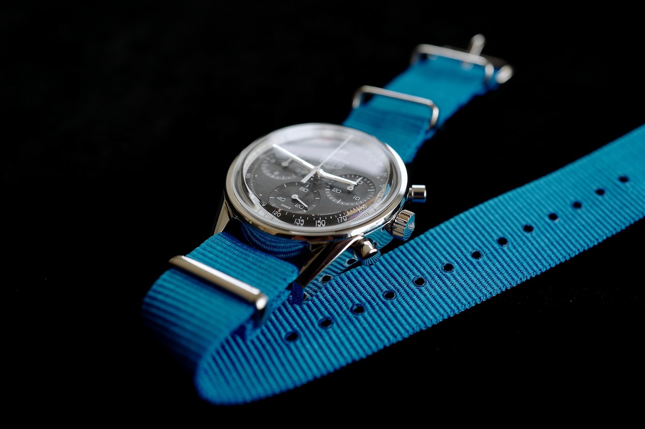 Vol.2 NEON COLOR "BLUE" NATO STRAP 20MM