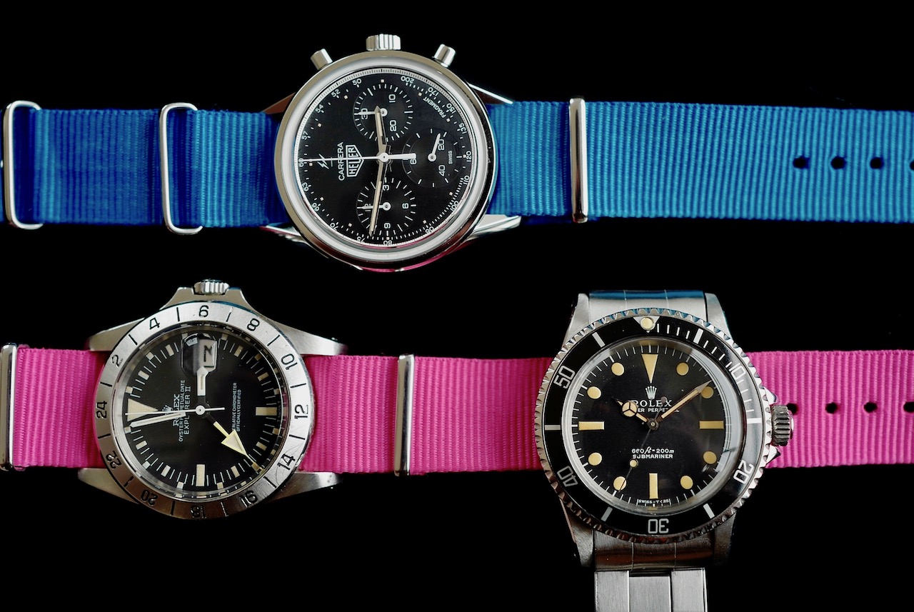 Vol.2 NEON COLOR "BLUE" NATO STRAP 20MM - 画像 (2)