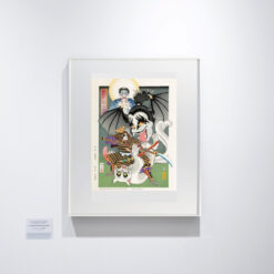 浮世絵「接吻四人衆変妖図」