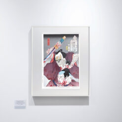 浮世絵「辻斬り壊泥」