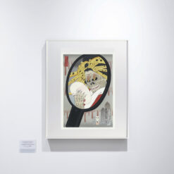 浮世絵「地獄太夫実八壊泥」