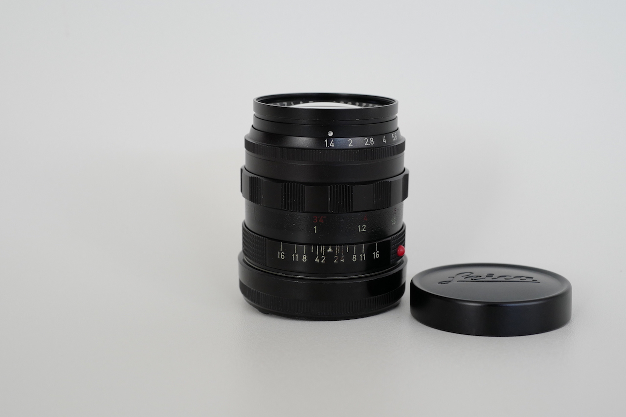 LEICA SUMMILUX-M 50mmF1.4 BLACK PAINT #1661799/1959Y