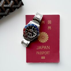 Alternative view of ROLEX GMT-MASTER Ref.1675 Long "E" 1968y