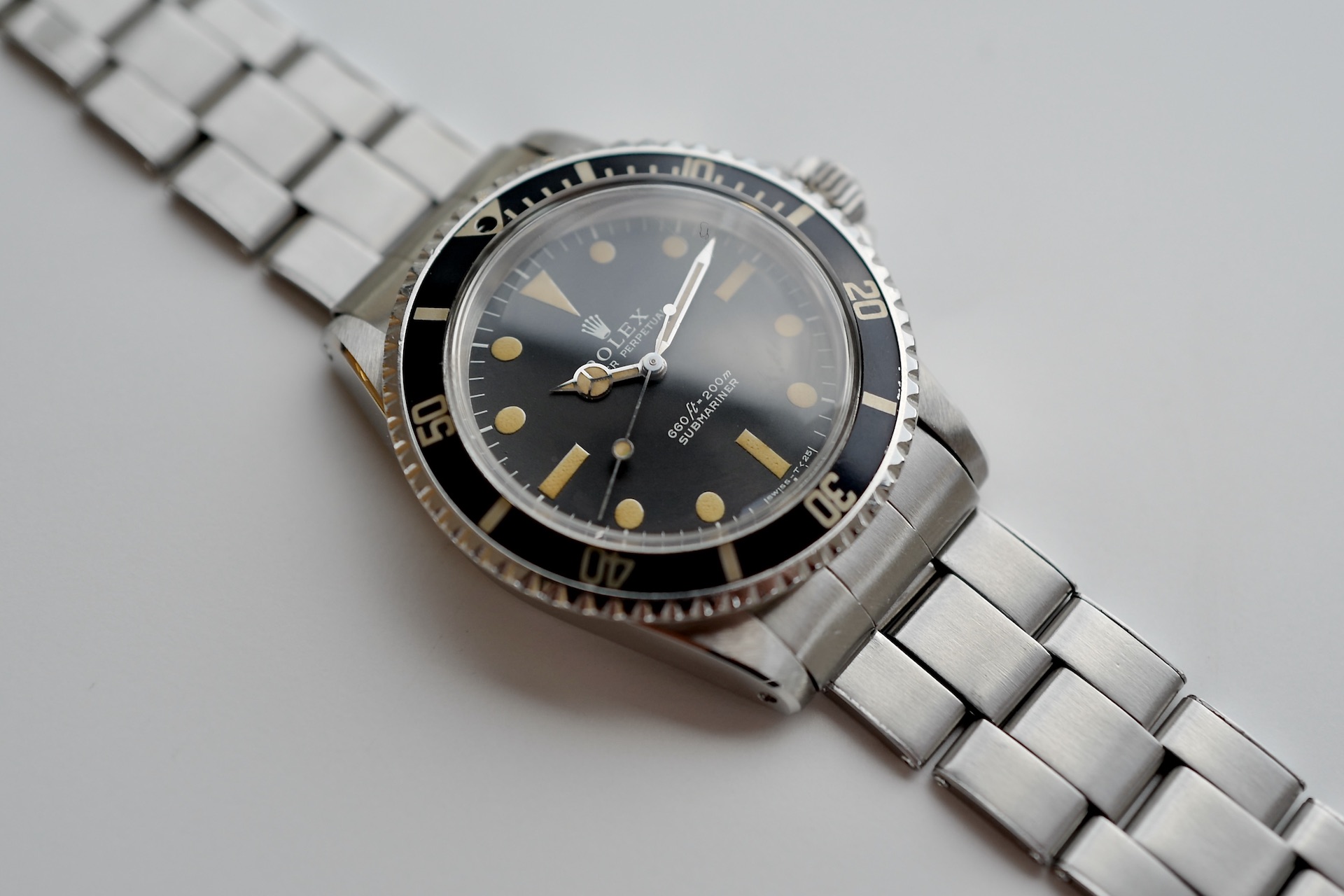 SUBMARINER REF.5513NON-Serif Pumpkin dial 1970-71y - 画像 (5)