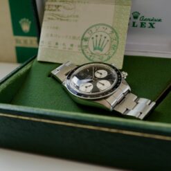 Alternative view of ROLEX COSMOGRAPH DAYTONA REF.6263 Big eye Sigma dial / 1973y with 日本ロレックス O/H保証書