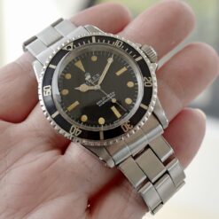 Alternative view of SUBMARINER REF.5513NON-Serif Pumpkin dial 1970-71y