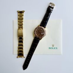 Alternative view of ROLEX GMT-MASTER REF.1675/8 NO CROWN GUARD MARK1. 1962Y