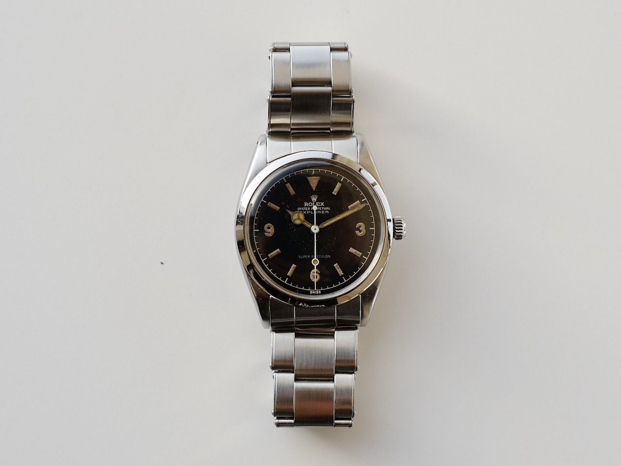 EXPLORER1 REF.5504MM 1958Y RARE GILT DIAL - 画像 (2)