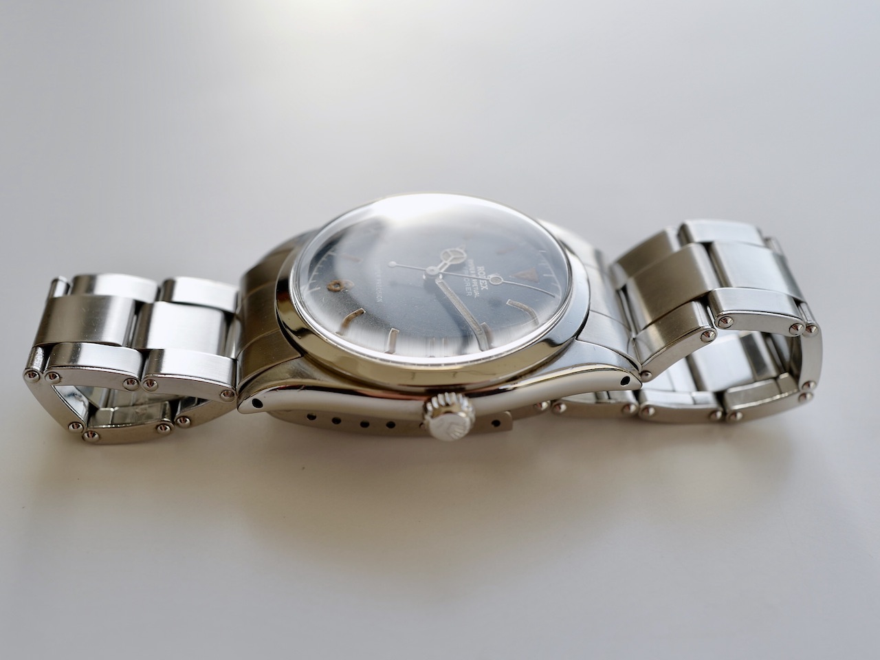 EXPLORER1 REF.5504MM 1958Y RARE GILT DIAL - 画像 (5)