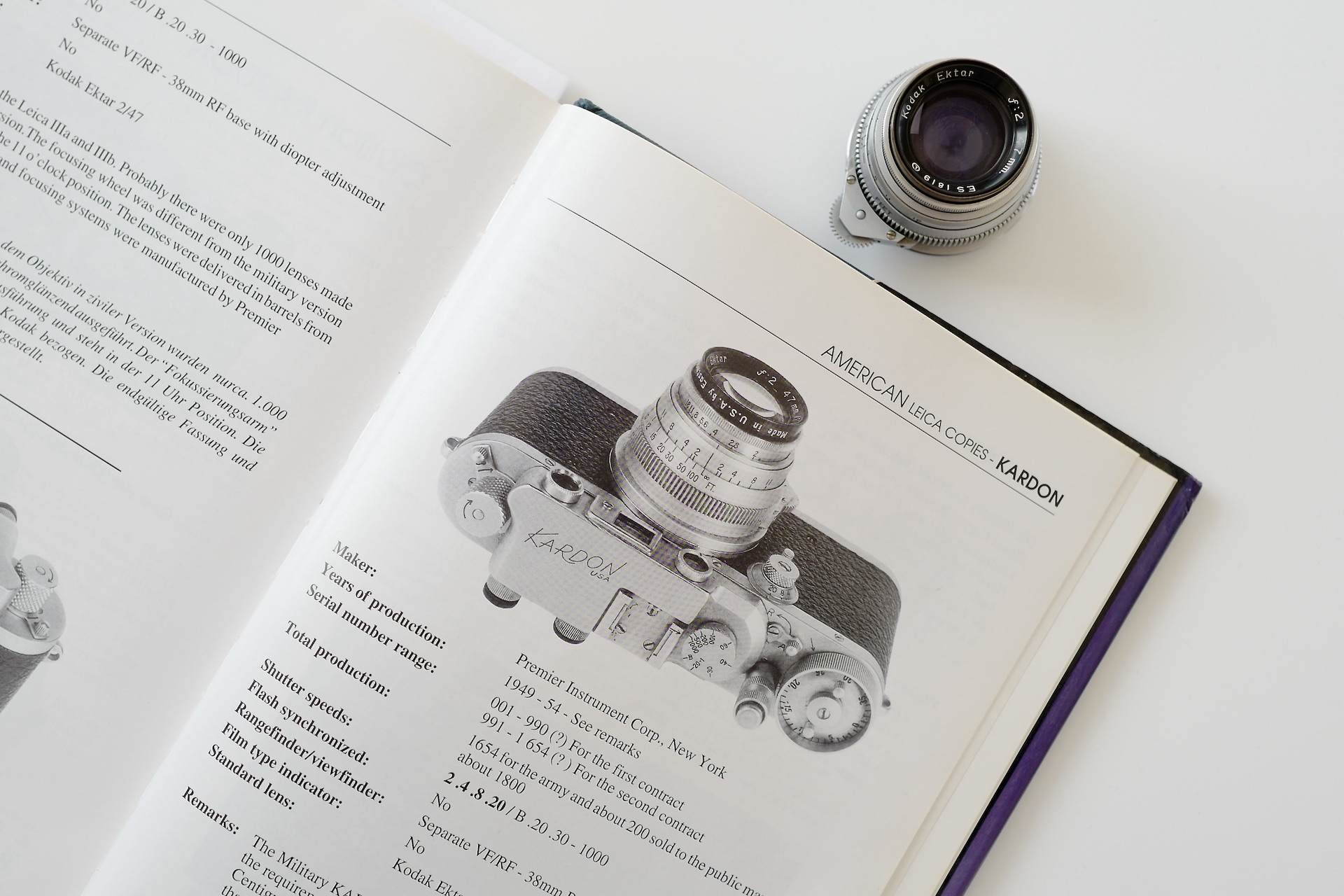 Kodak EKTOR 47mmf2 LEICA L-Mount (Kardon) - 画像 (2)