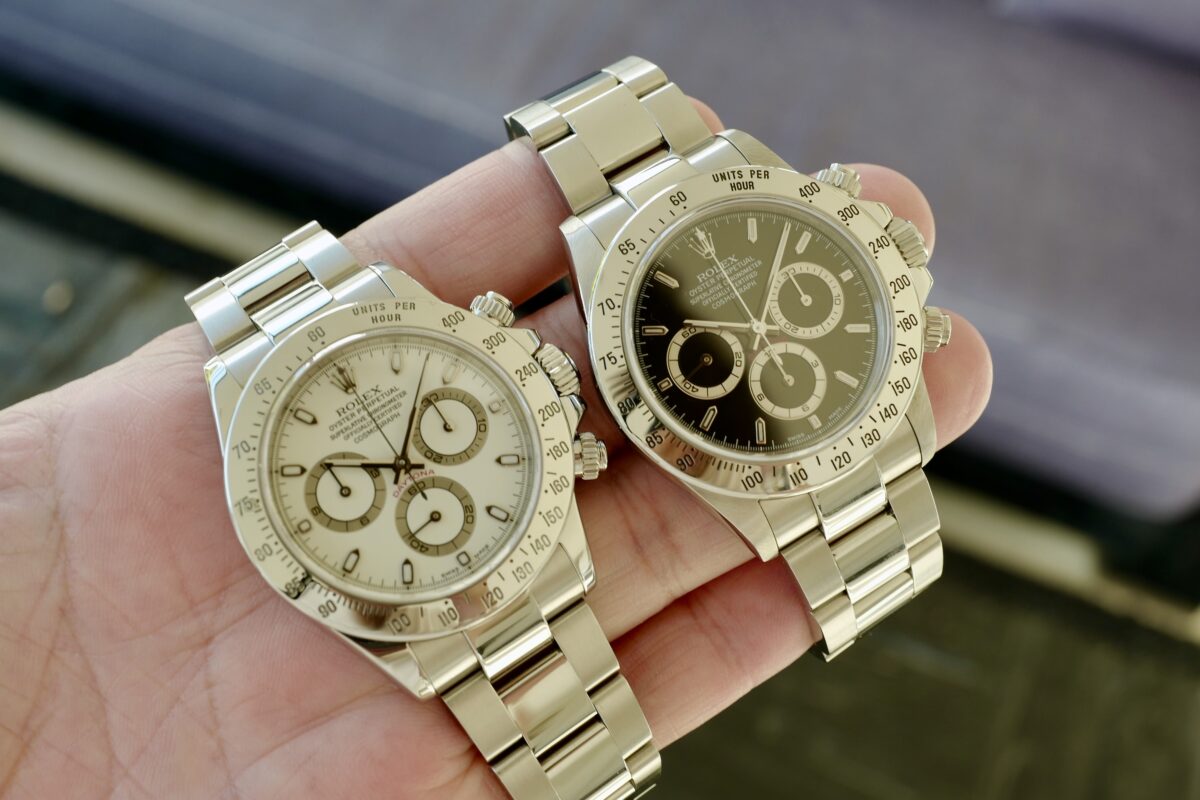 rolexdaytona116520ivoryand16520a