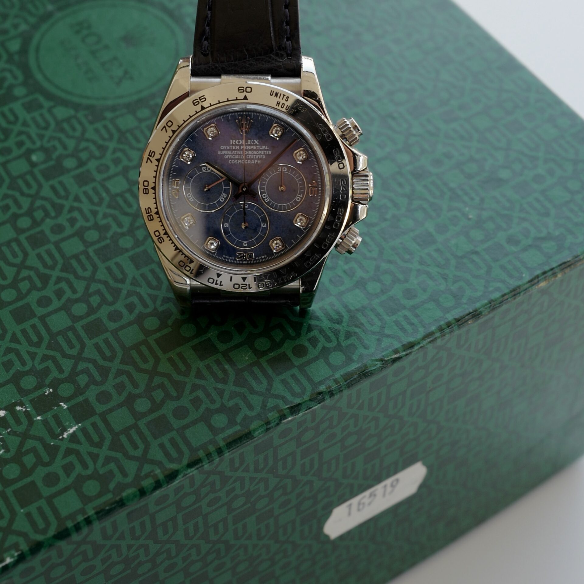DAYTONA 16519 Elprimero SODALITE 8P Serial. A, US Guarantee and Box etc,. - 画像 (11)