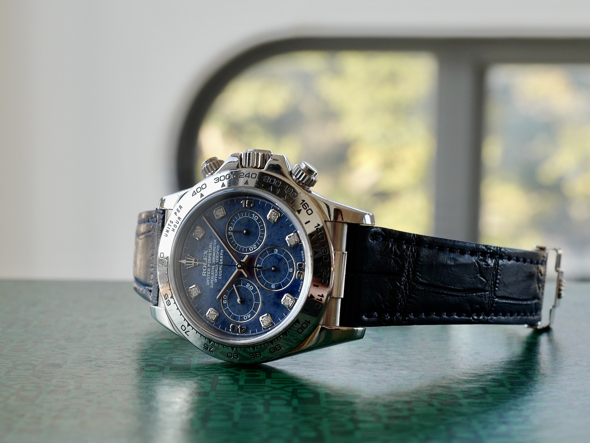 DAYTONA 16519 Elprimero SODALITE 8P Serial. A, US Guarantee and Box etc,. - 画像 (6)