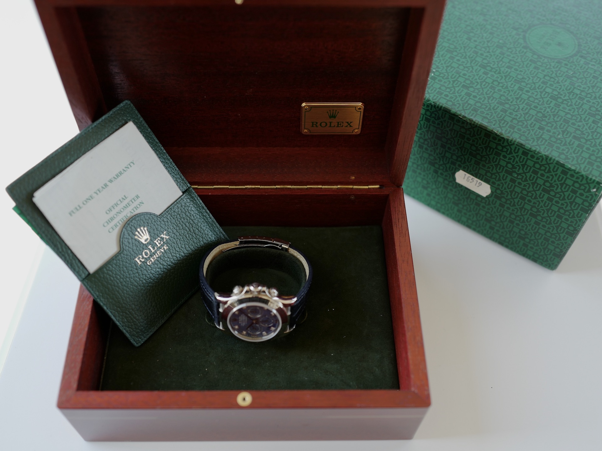 DAYTONA 16519 Elprimero SODALITE 8P Serial. A, US Guarantee and Box etc,. - 画像 (9)