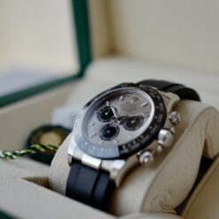 Alternative view of ROLEX DAYTONA ref.116519LN 18KWG Steel & Black Panda dial Fullset