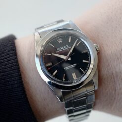 Alternative view of ROLEX MILGAUSS Ref.1019 early BLACK DIAL/1968y ROLEX JP OH Guarantee etc,