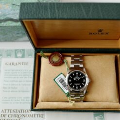 Alternative view of ROLEX EXPLORER1 Ref.14270U Original tritium with Guarantee 1997-98y