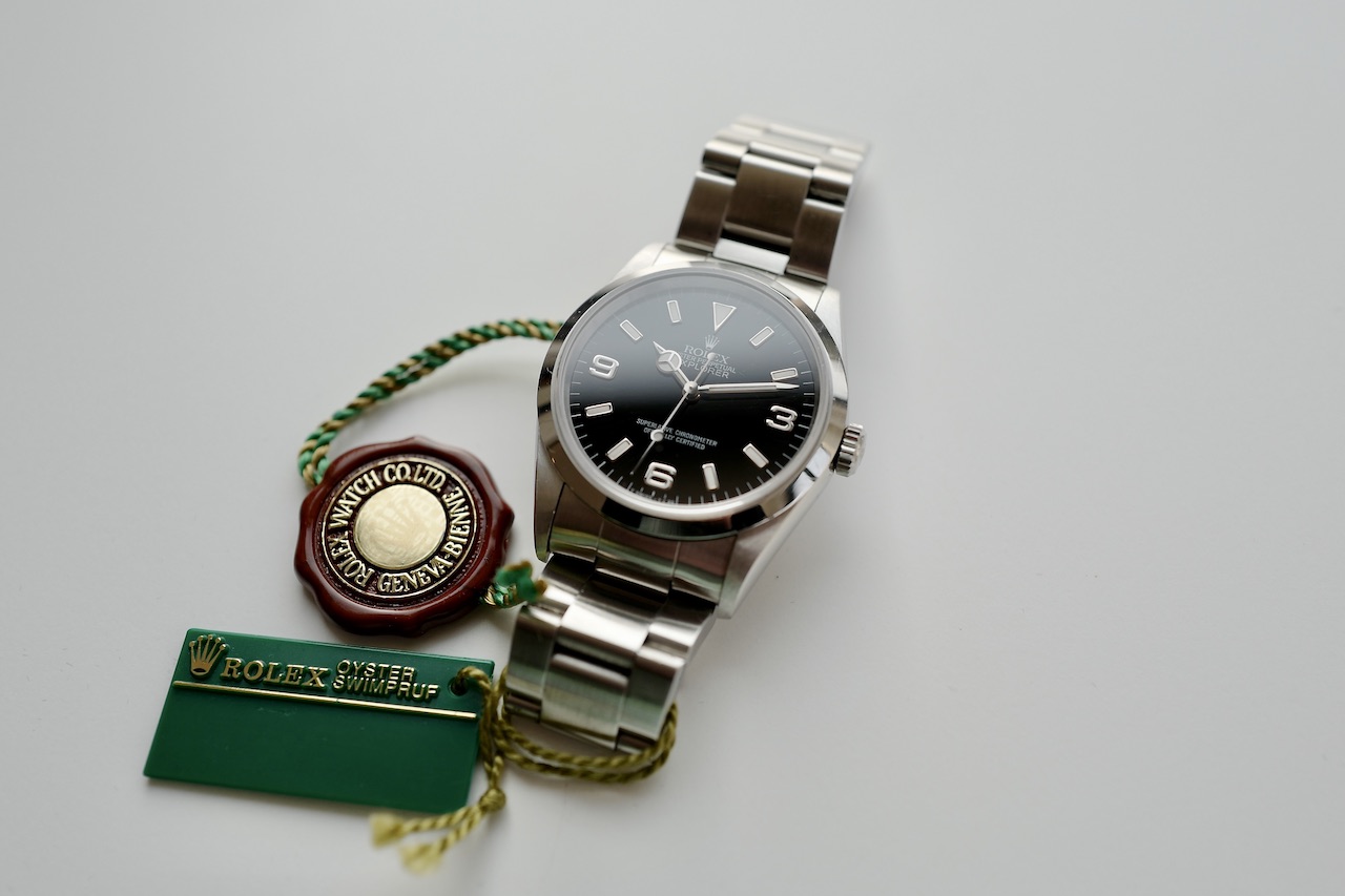 ROLEX EXPLORER1 Ref.14270U Original tritium with Guarantee 1997-98y - 画像 (3)