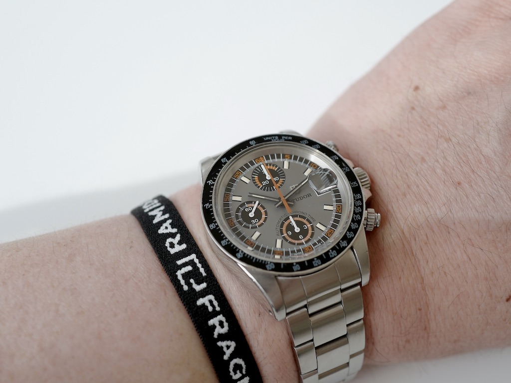 TUDOR Montecarlo Ref.94200 Gray exotic dial / 1979y Big Block - 画像 (2)