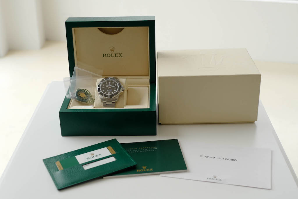 ROLEX SEA-DWELLER 4000 Ref.116600 / 2017Y 鏡面バックル - 画像 (2)