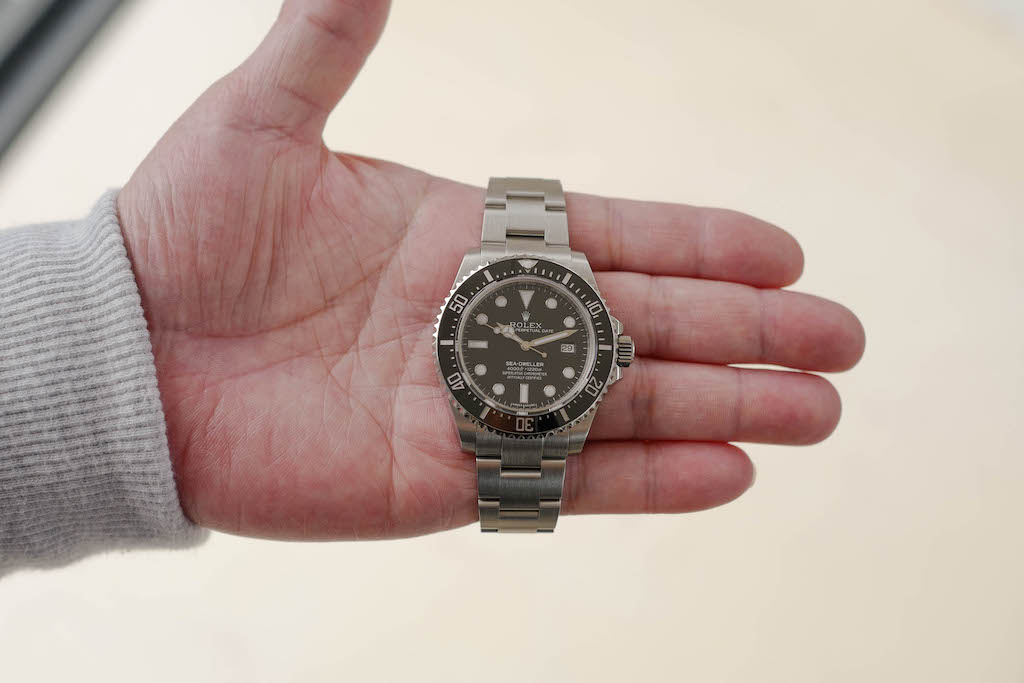 ROLEX SEA-DWELLER 4000 Ref.116600 / 2017Y 鏡面バックル - 画像 (10)