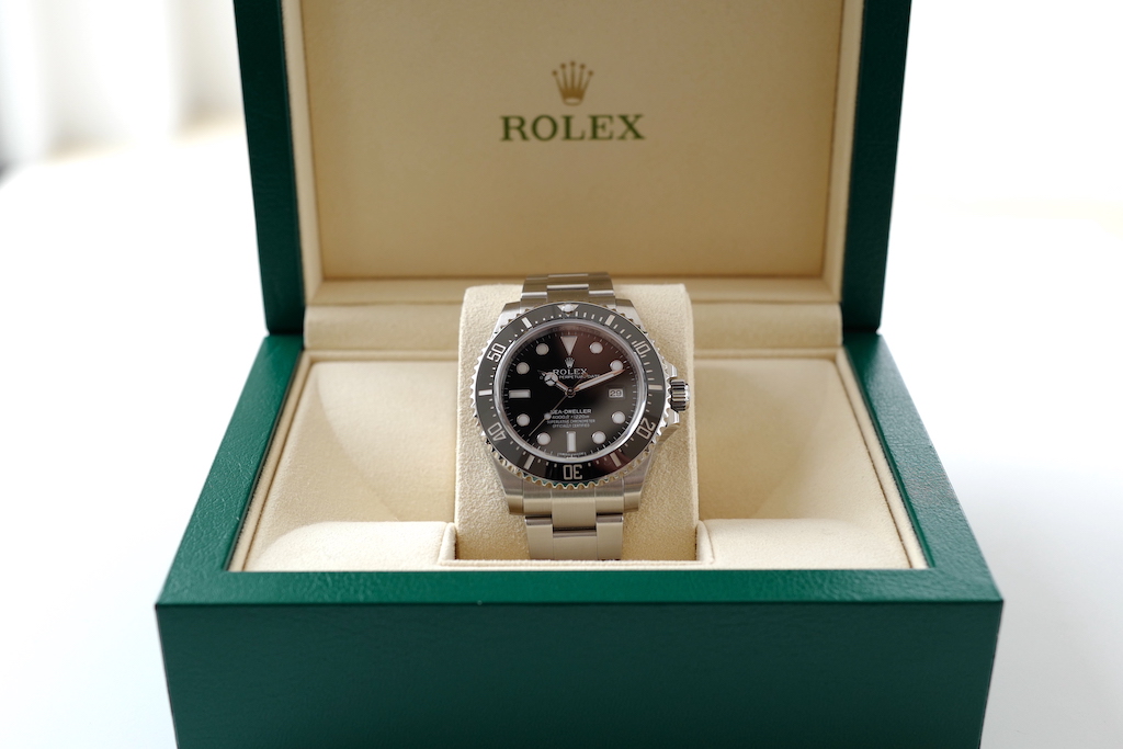 ROLEX SEA-DWELLER 4000 Ref.116600 / 2017Y 鏡面バックル
