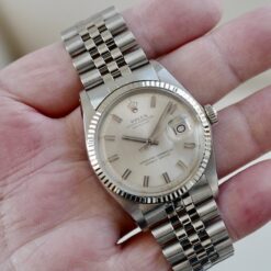 Alternative view of ROLEX DATE-JUST Ref.1603 WideBoy 1972y