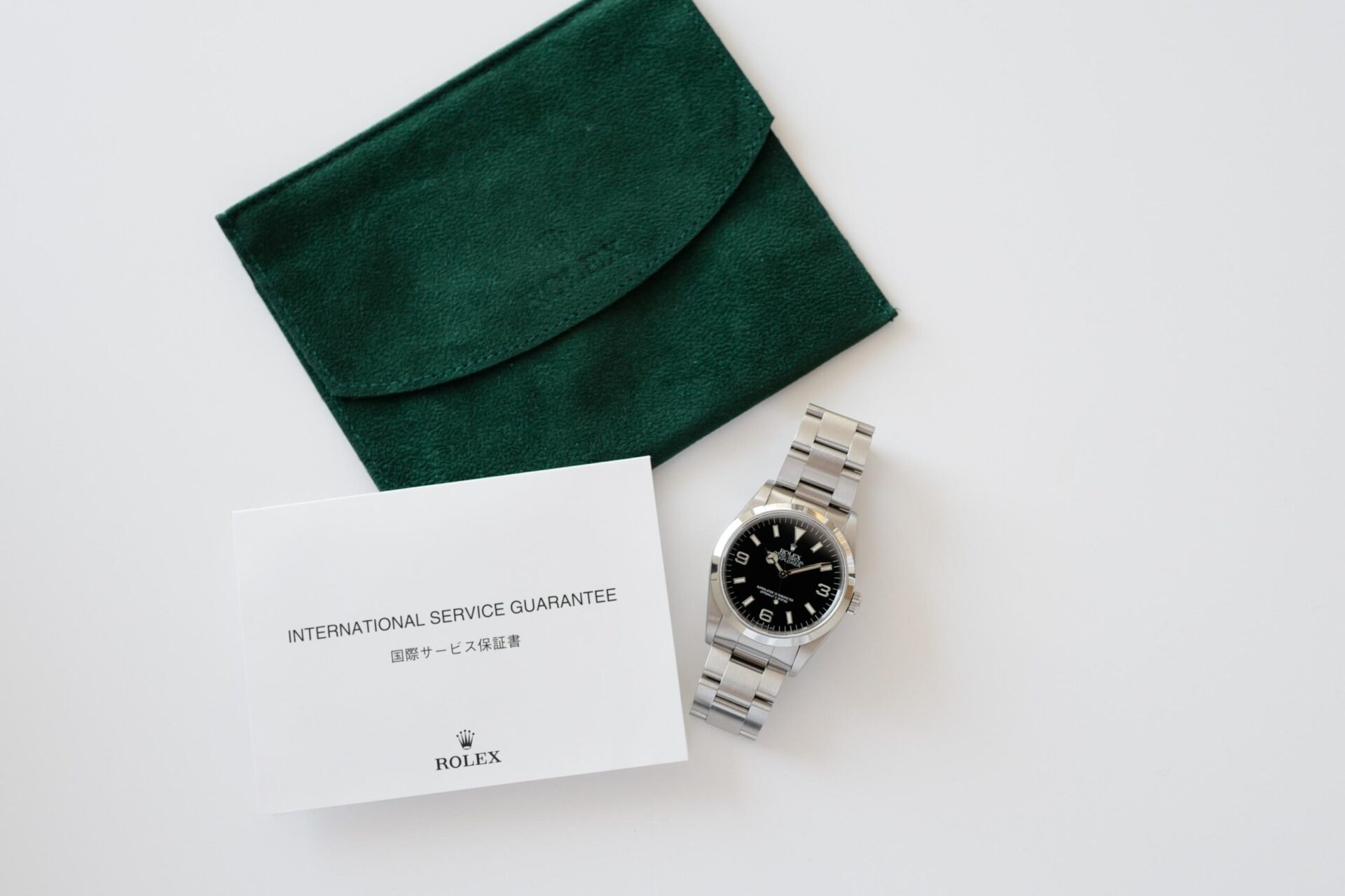 ROLEX EXPLORER I Ref.14270 S番シングルバックル - 画像 (3)