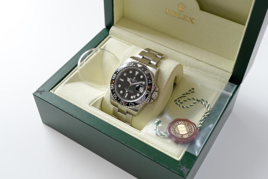 ROLEX GMT-MASTER ll Ref.116710LN V番 Mark.1 dial 2009y - 画像 (7)