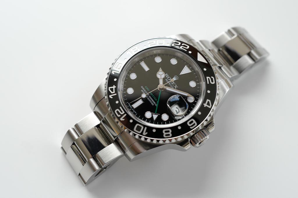 ROLEX GMT-MASTER ll Ref.116710LN V番 Mark.1 dial 2009y - 画像 (2)