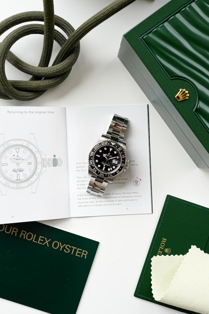 ROLEX GMT-MASTER ll Ref.116710LN V番 Mark.1 dial 2009y