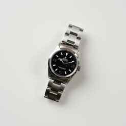 ROLEX EXPLORER1 Ref.14270 Black out Silver Letter