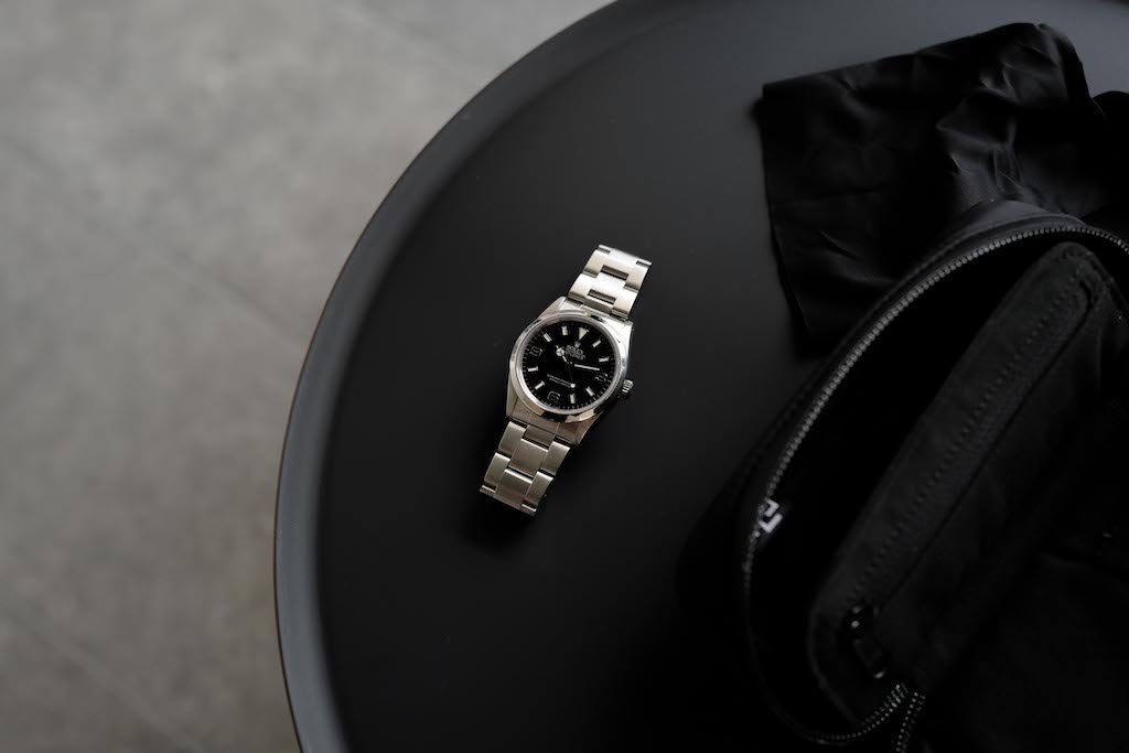 ROLEX EXPLORER1 Ref.14270 Black out Silver Letter - 画像 (4)