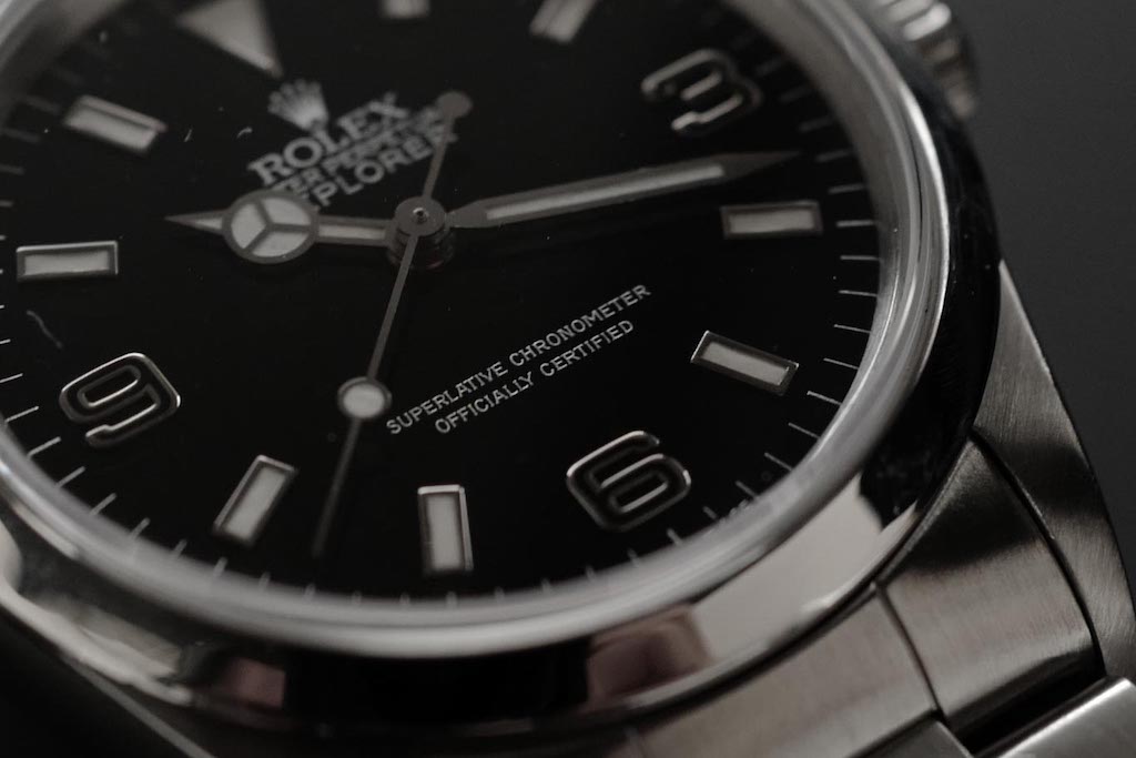 rolexexplorer14270blackout