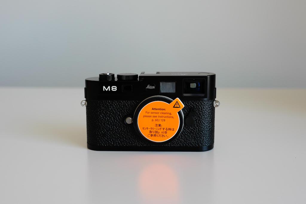 LEICA M8.2 Black Paint "エングレーブサービス"
