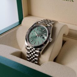 ROLEX DATE-JUST "Mint Green" Ref.126300 Jubilee Bracelet