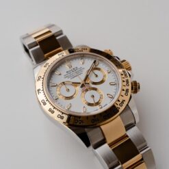 Alternative view of ROLEX DAYTONA Ref.116503 "White x Yellow Gold Dial" 2019y