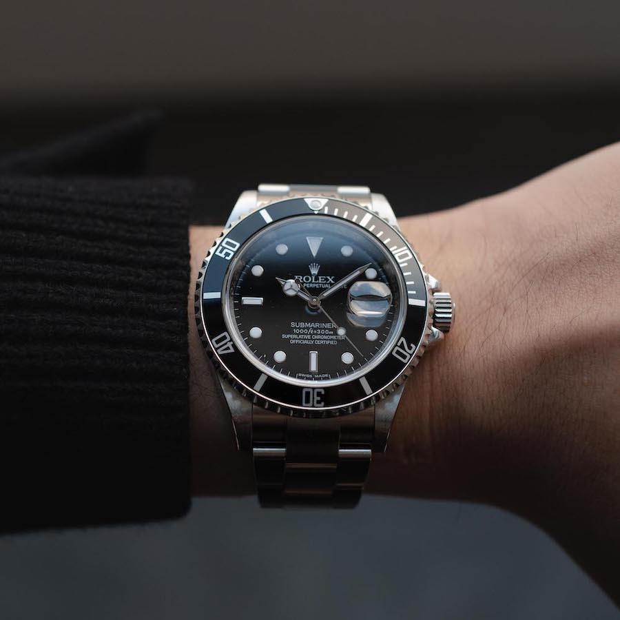 ROLEX SUBMARINER DATE Ref.16610 "V番ルーレット刻印" 2009y - 画像 (7)