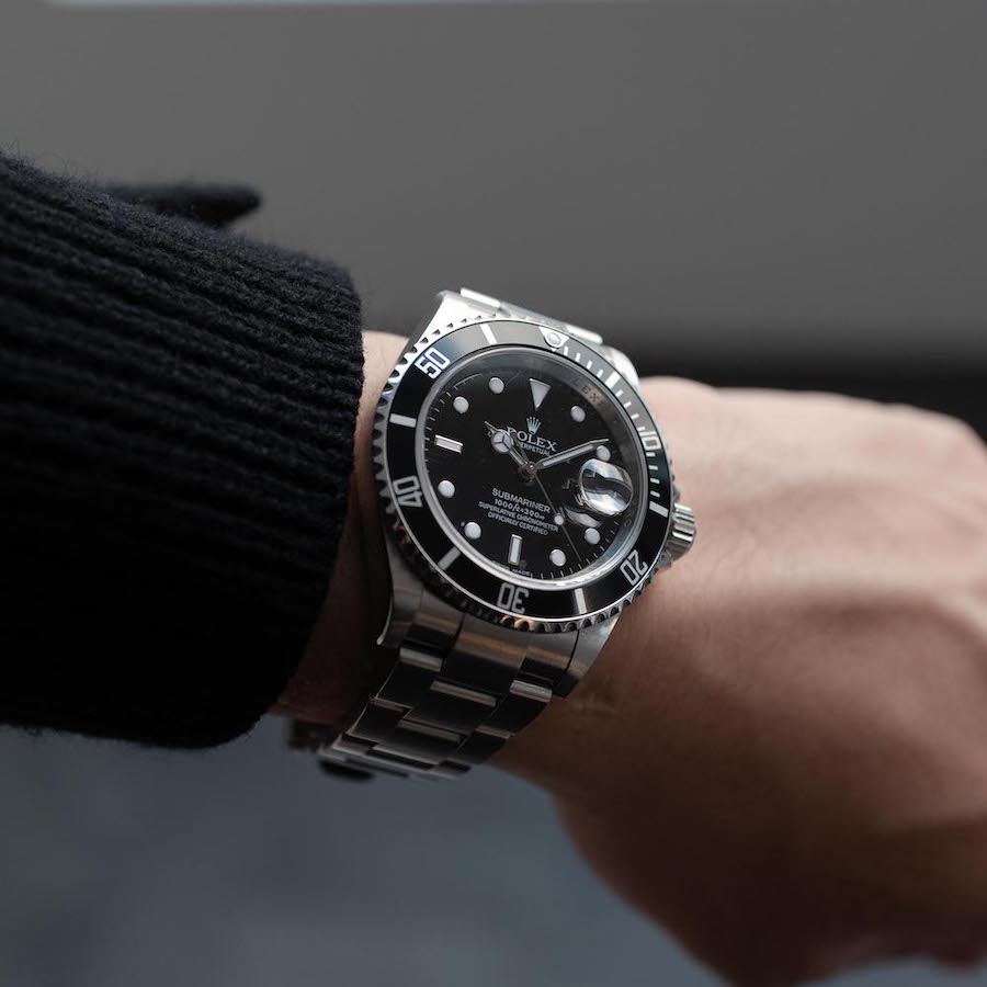 ROLEX SUBMARINER DATE Ref.16610 "V番ルーレット刻印" 2009y - 画像 (6)