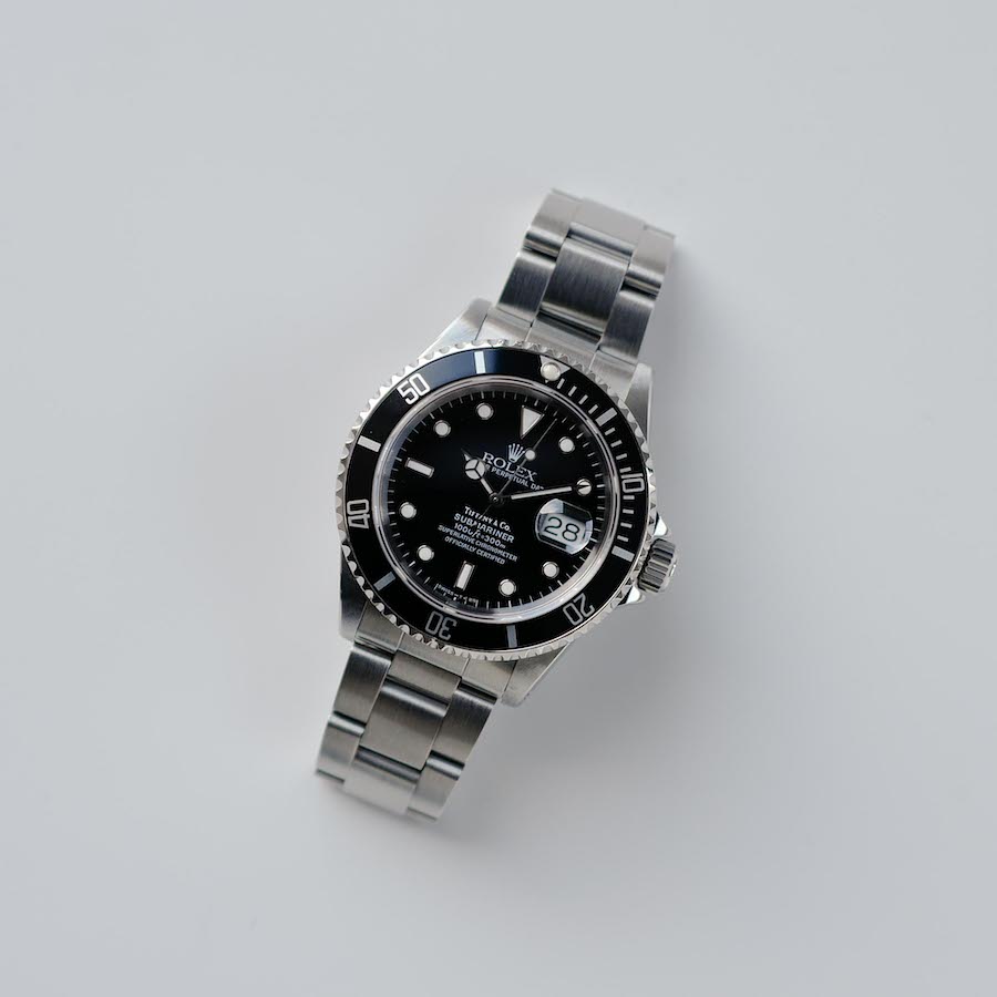 【参考品】ROLEX SUBMARINER DATE "Tiffany" Ref.16610 1991y