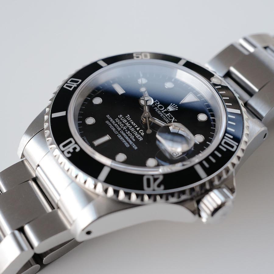 【参考品】ROLEX SUBMARINER DATE "Tiffany" Ref.16610 1991y - 画像 (3)