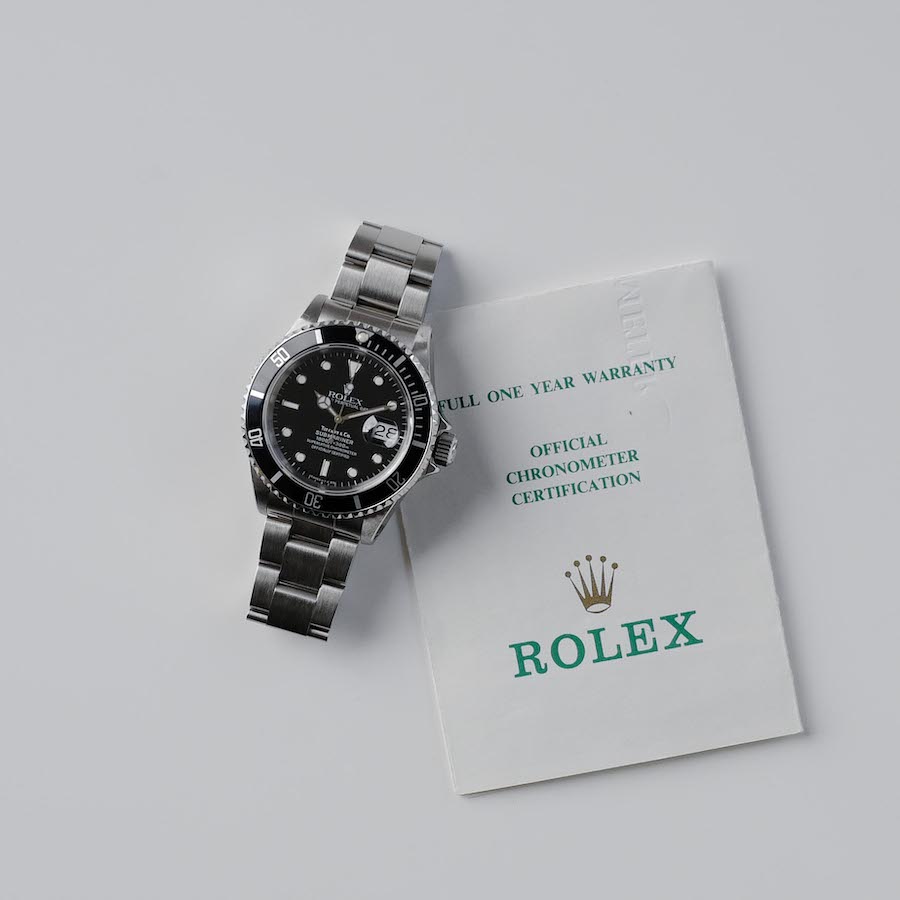 【参考品】ROLEX SUBMARINER DATE "Tiffany" Ref.16610 1991y - 画像 (12)