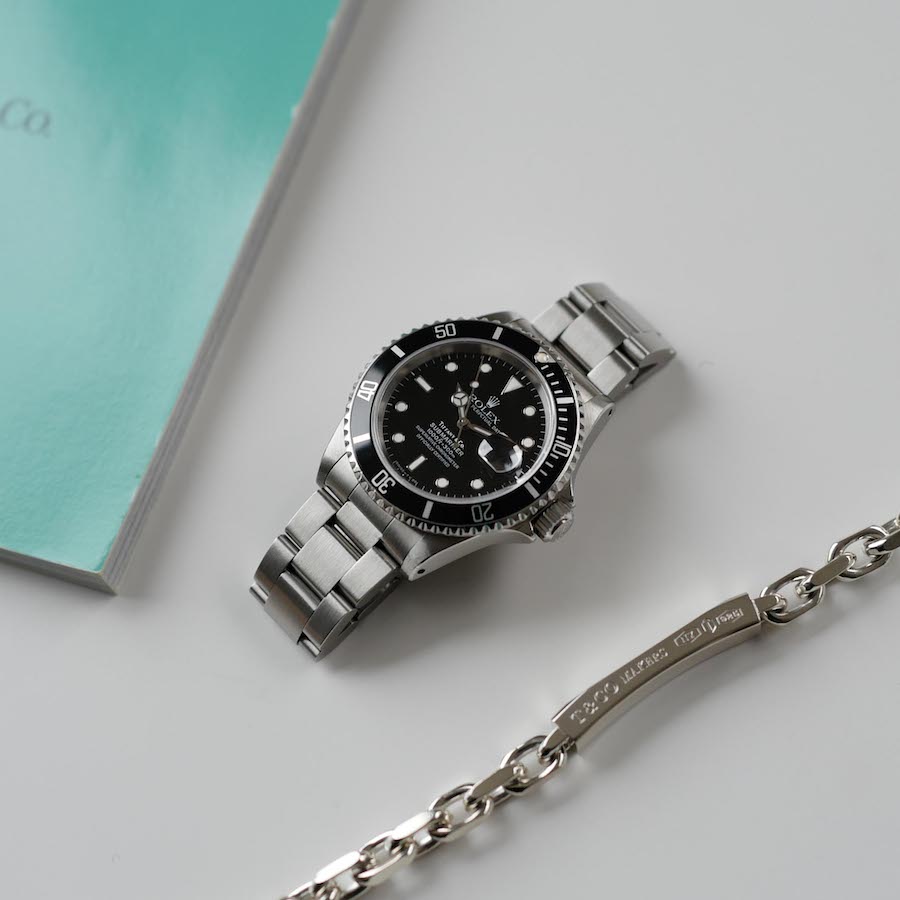 【参考品】ROLEX SUBMARINER DATE "Tiffany" Ref.16610 1991y - 画像 (4)