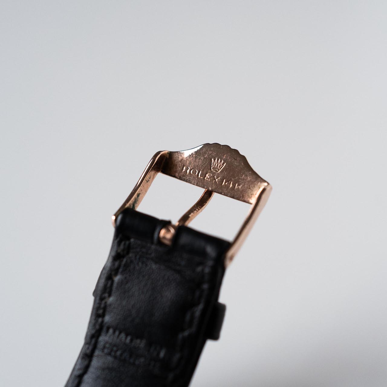 ROLEX "Cartier" Oyster Perpetual Date PG Ref.1503 1960y with Archive Paper - 画像 (6)