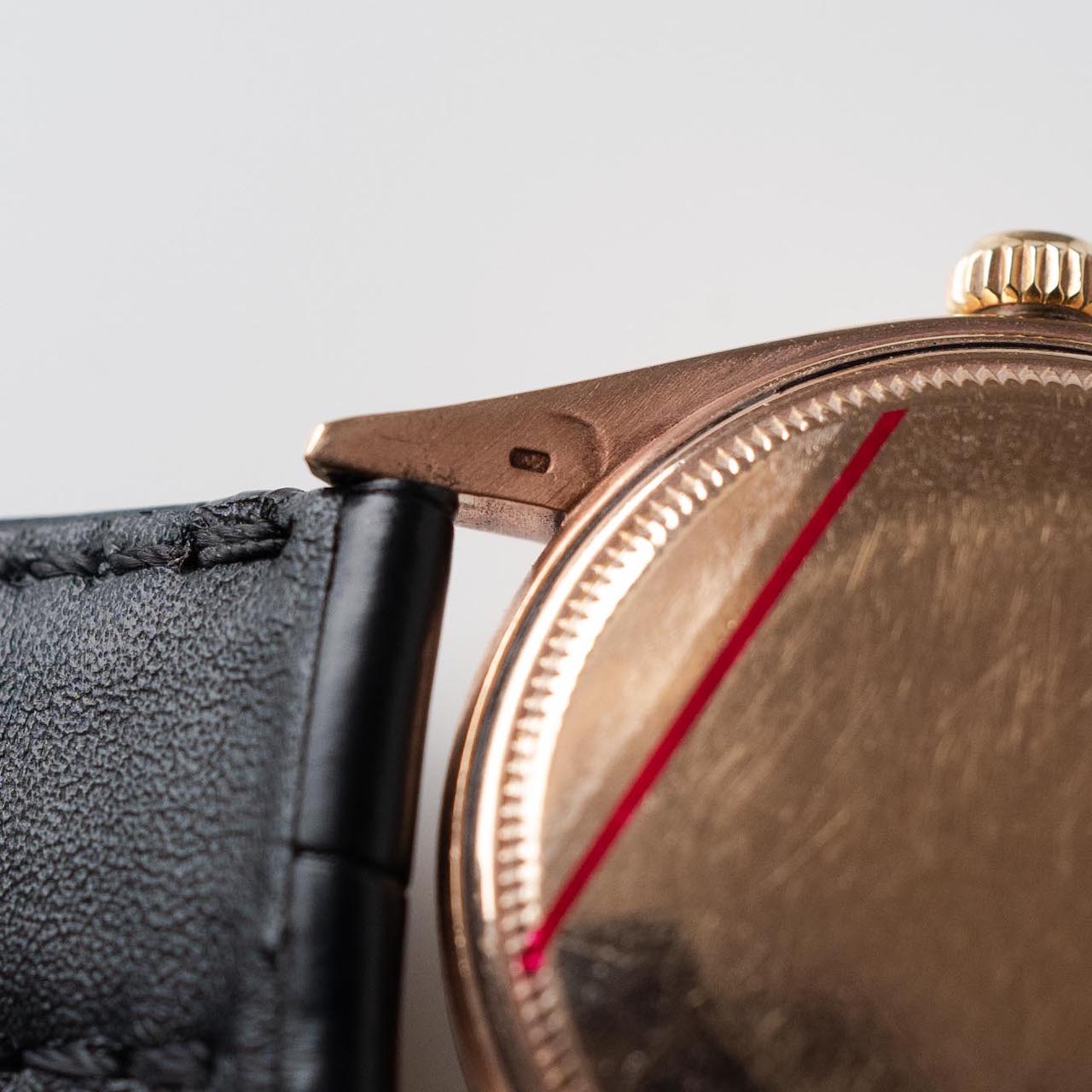 ROLEX "Cartier" Oyster Perpetual Date PG Ref.1503 1960y with Archive Paper - 画像 (8)